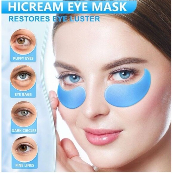 New Sealed Hicream Retinol Collagen Eye Patch 60pcs 30 Pairs Anti Aging - Picture 4 of 8